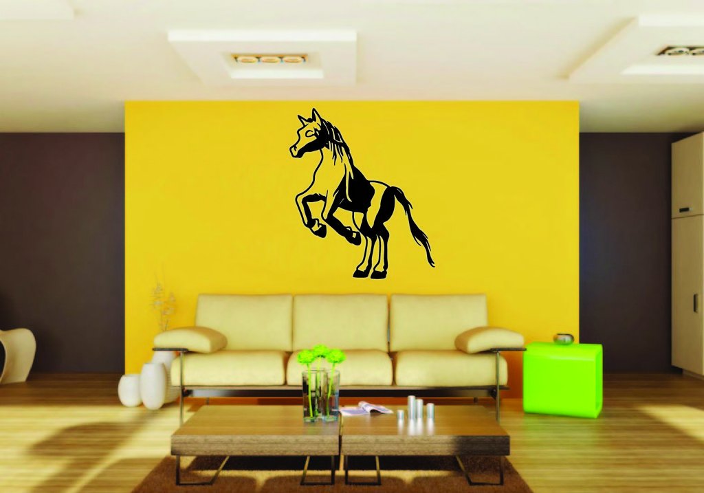Picniva Pony Style 4 Removable Vinyl Wall Decal