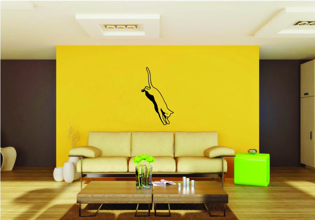 Picniva Cat Style 30 Removable Vinyl Wall Decal