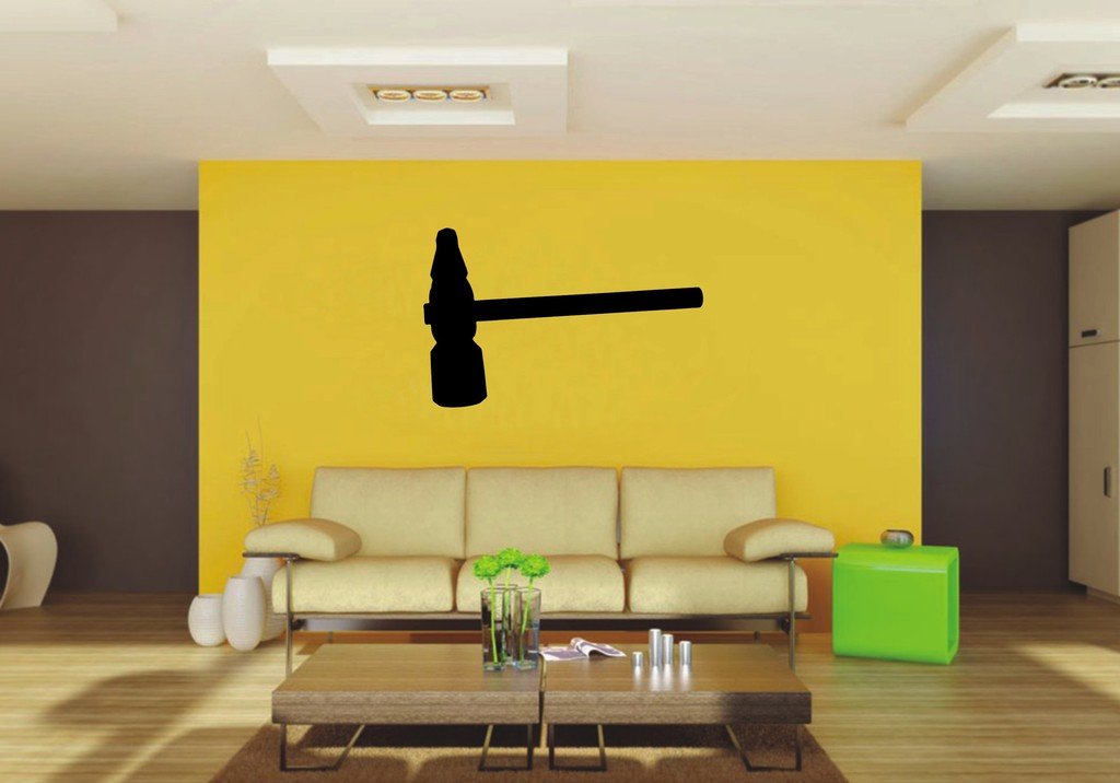 Picniva 22x14.12 Hammer Style 3a Vinyl Wall Decal Workshop