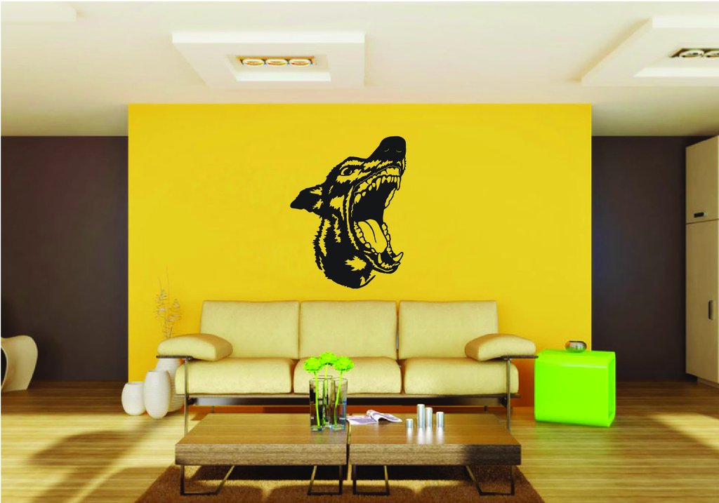 Picniva Dog Style 23 Removable Vinyl Wall Decal