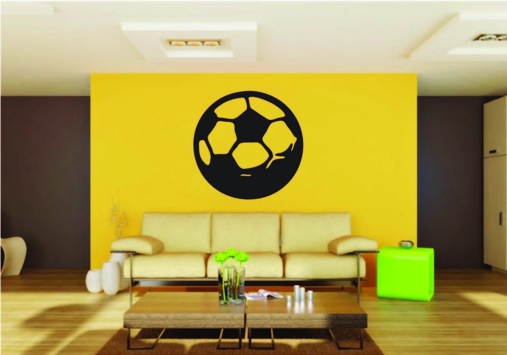 Picniva Soccer Ball Style 2 Removable Vinyl Wall Decal