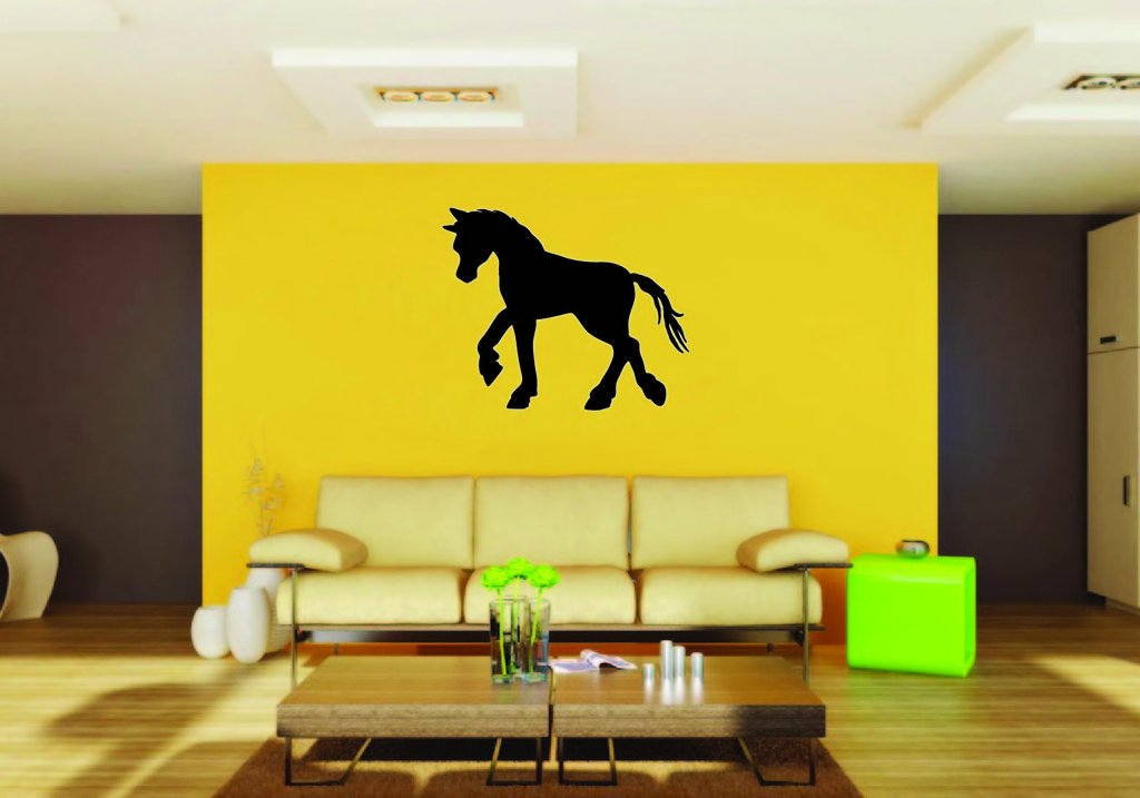 Picniva Pony Style 9a Removable Vinyl Wall Decal