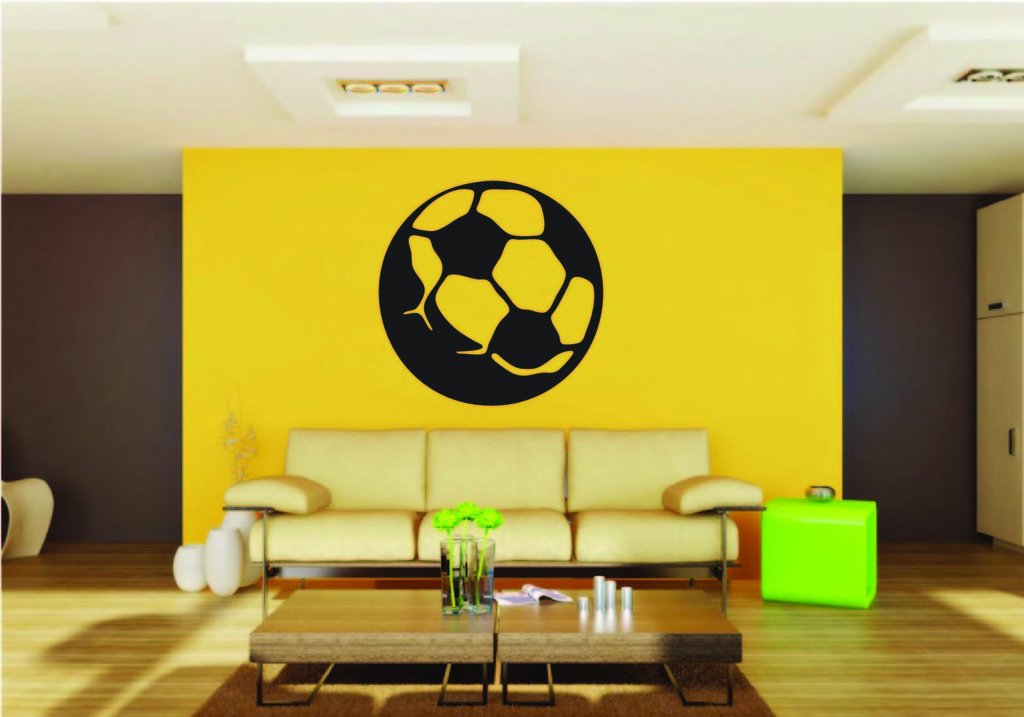 Picniva Soccer Ball Style 6 Removable Vinyl Wall Decal
