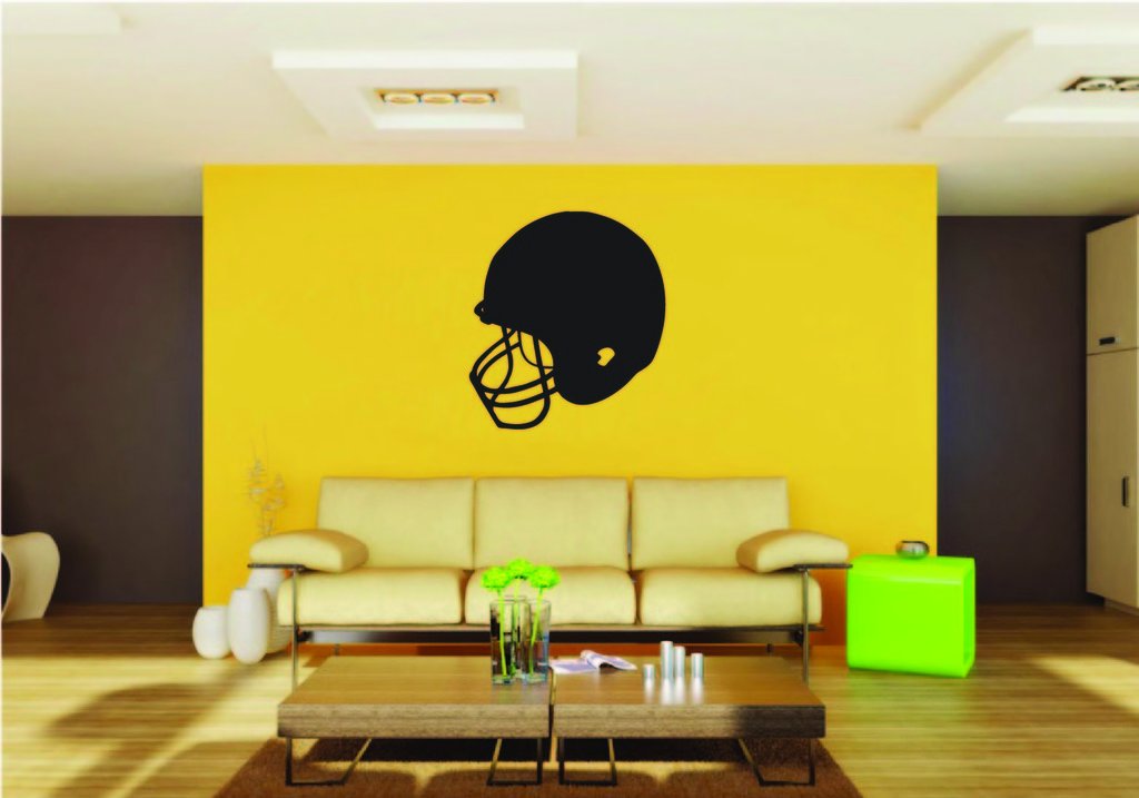 Picniva Football Style 05 Removable Vinyl Wall Decal
