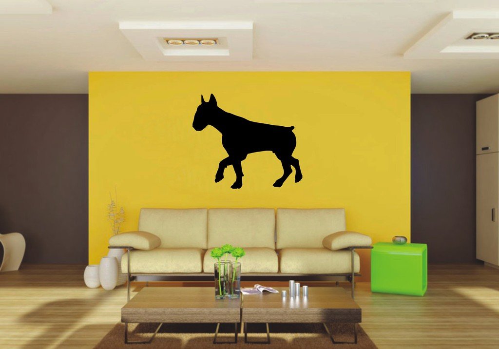 Picniva 22x19.06 Bull Terrier Style 10 Vinyl Wall Decal Dog Breed
