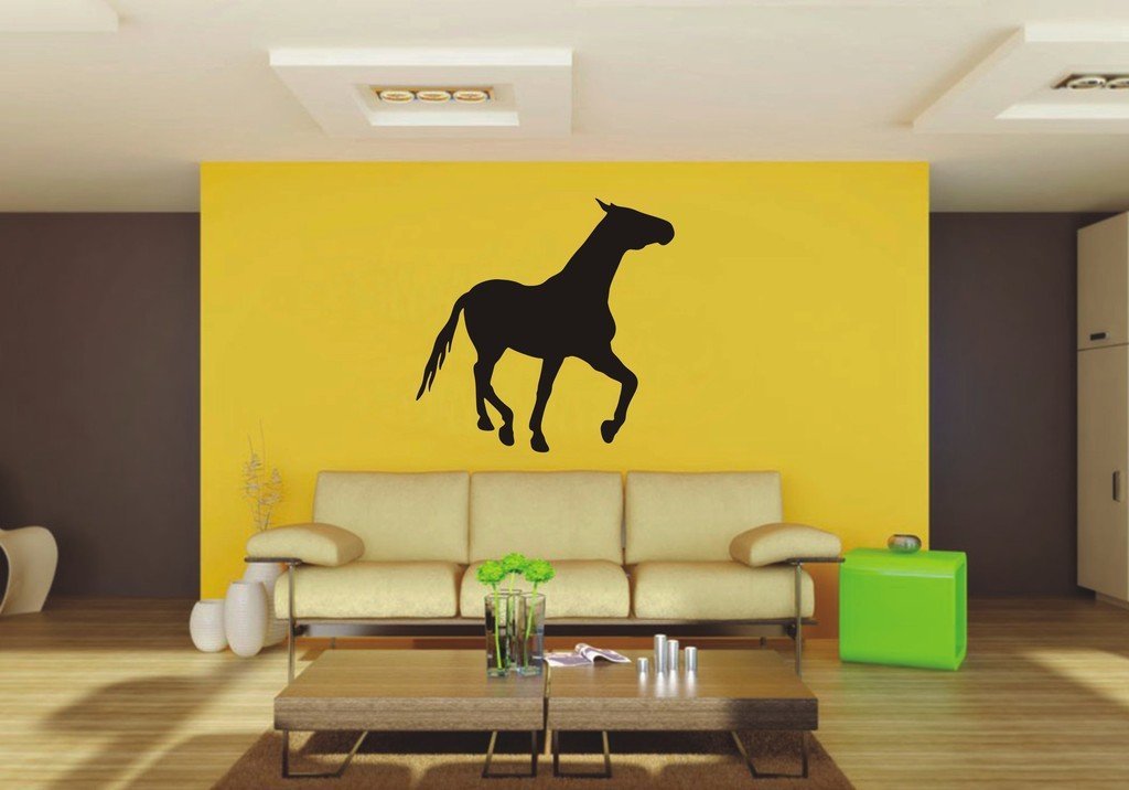 Picniva Horse Sty79 Vinyl Wall Decal, Approx 22 x 21.64 in, Removable