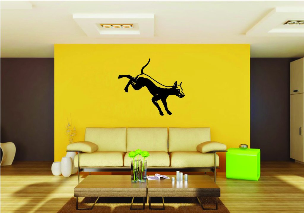 Picniva Doberman Dog Style 34 Removable Vinyl Wall Decal