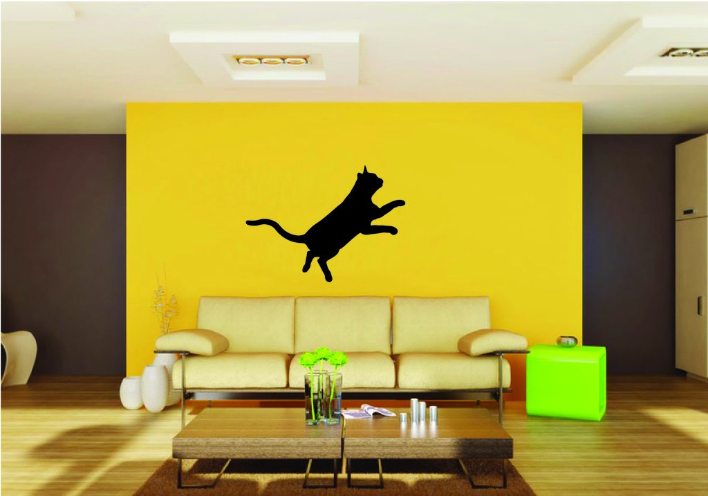 Picniva Cat Style 20a Removable Vinyl Wall Decal