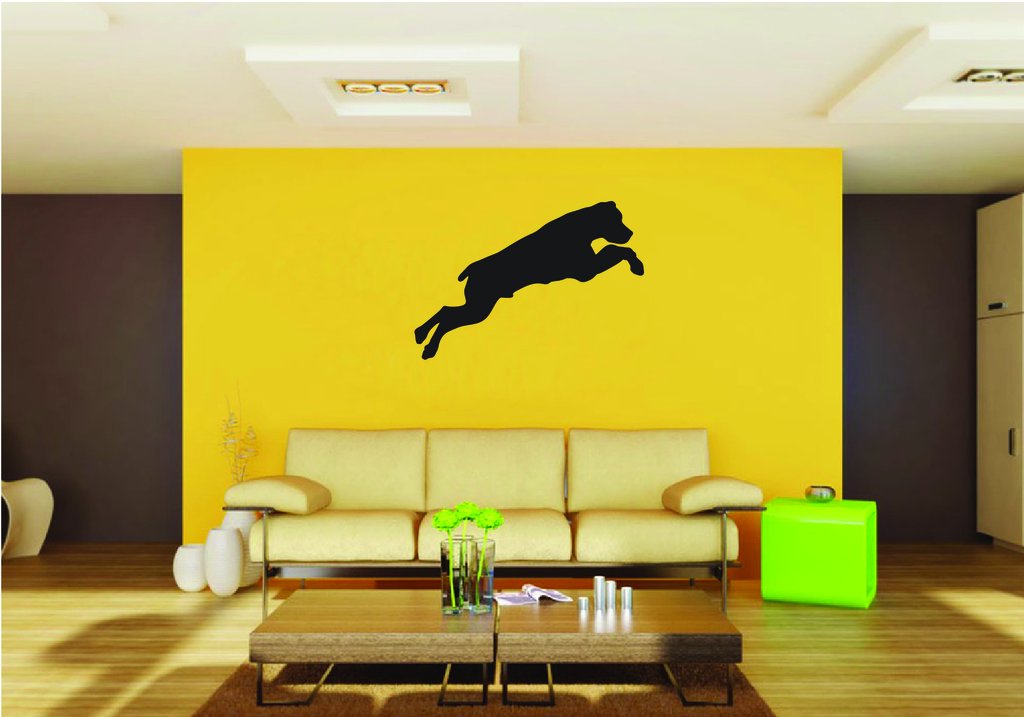 Picniva Rottweiler Dog Style 2a Removable Vinyl Wall Decal