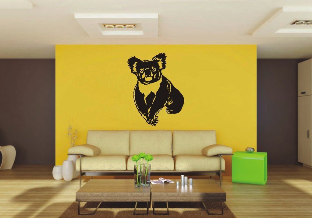 Picniva Koala Bear Sty1 Vinyl Wall Decal, Approx 22 x 28.33 in, Removable
