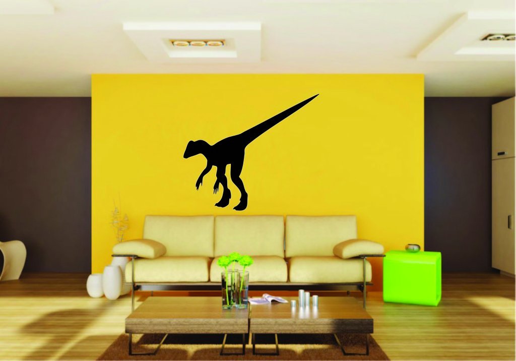 Picniva Dinosaur Sty2a Vinyl Wall Decal, Approx 22 x 19 in, Removable