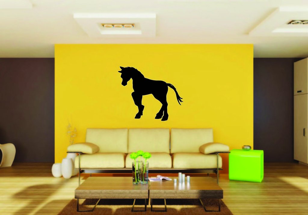 Picniva Pony Style 8a Removable Vinyl Wall Decal
