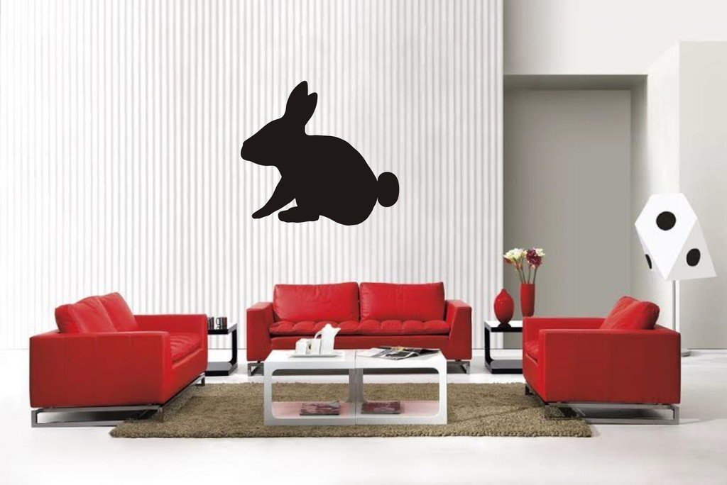 Picniva Rabbit Style6 Wall Decal Removable Home Decor