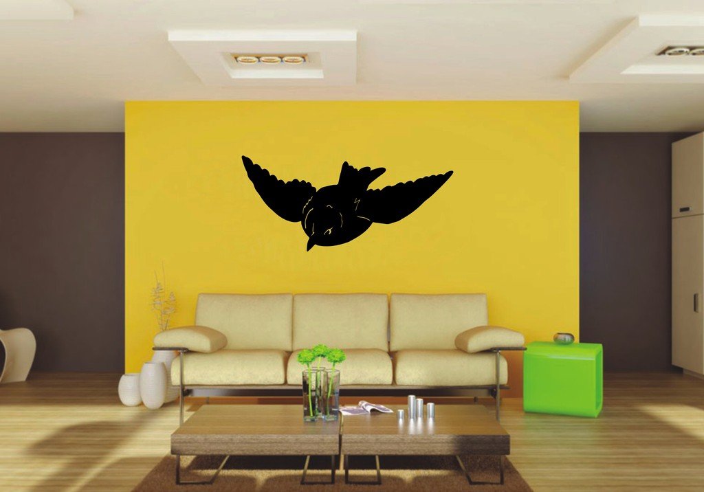 Picniva Fowl Sty57 Vinyl Wall Decal, Approx 22 x 9.97 in, Home Decor