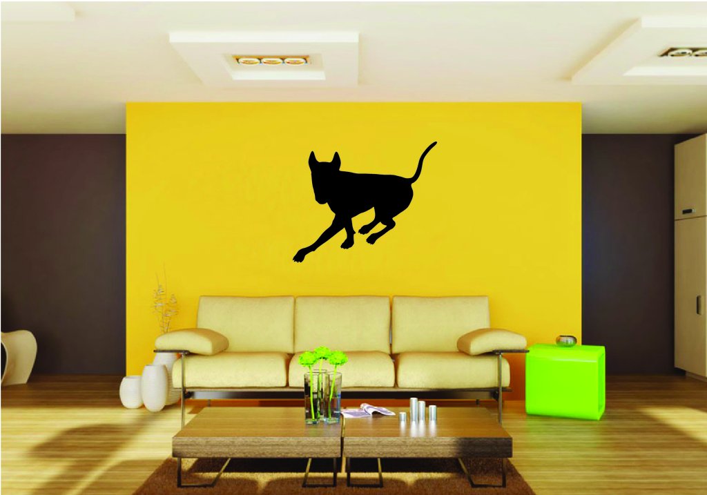 Picniva Doberman Dog Style 31a Removable Vinyl Wall Decal