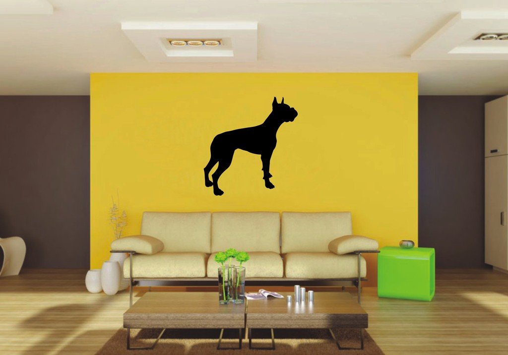 Picniva 22x23.17 Boxer Style 12 Vinyl Wall Decal Dog Breed