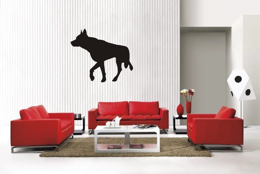 Picniva Wolf Style26 Wall Decal Removable Home Decor