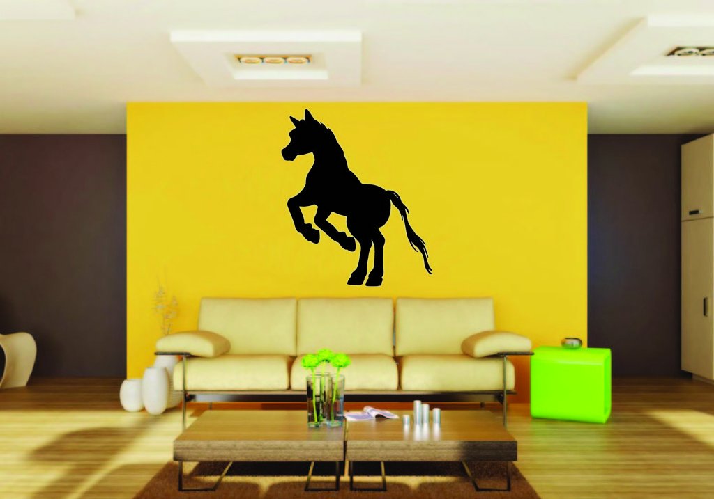 Picniva Pony Style 4a Removable Vinyl Wall Decal