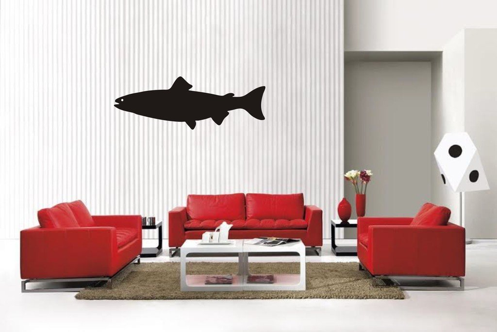 Picniva Fish Style56 Wall Decal Removable Home Decor