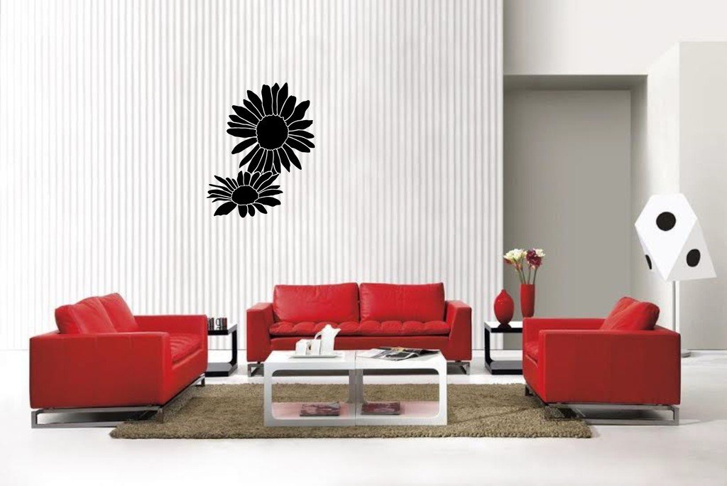 Picniva Flower Style6 Wall Decal Removable Home Decor