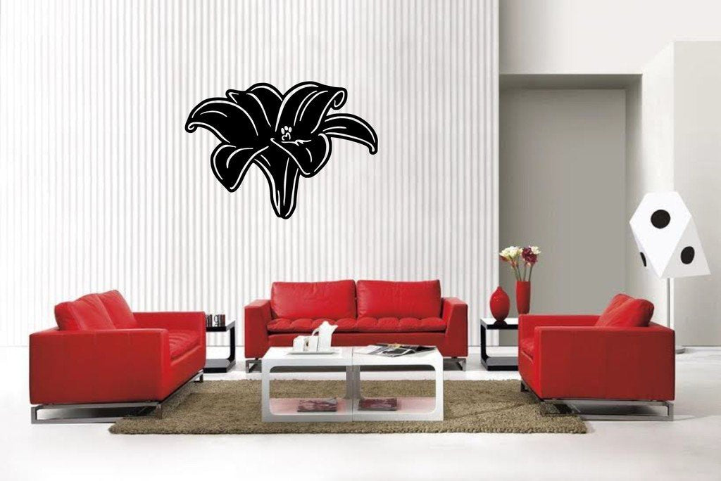 Picniva Flower Style12 Wall Decal Removable Home Decor