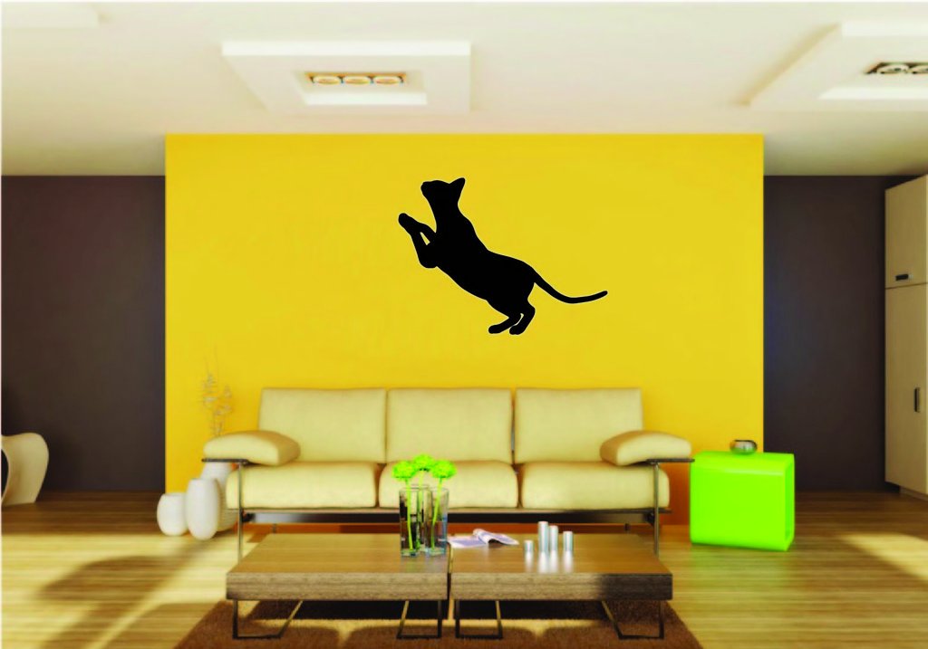 Picniva Siamese Cat Style 14 Removable Vinyl Wall Decal