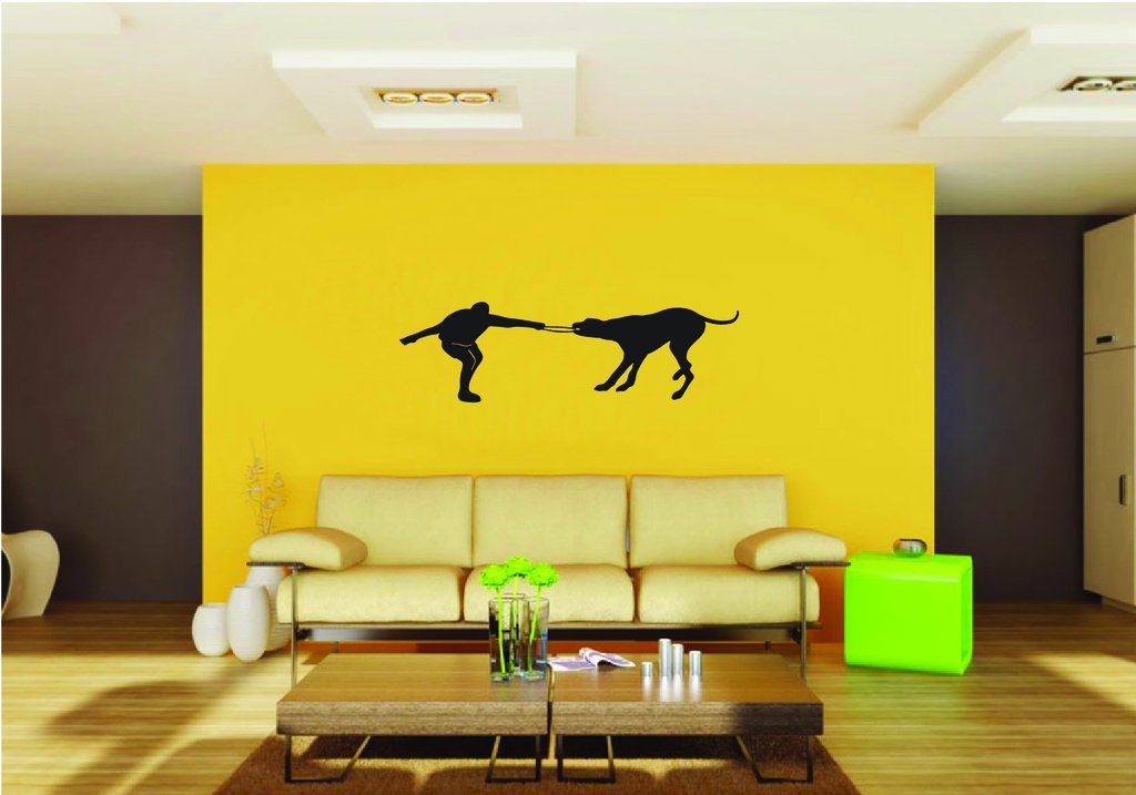 Picniva Dog Style 8 Removable Vinyl Wall Decal