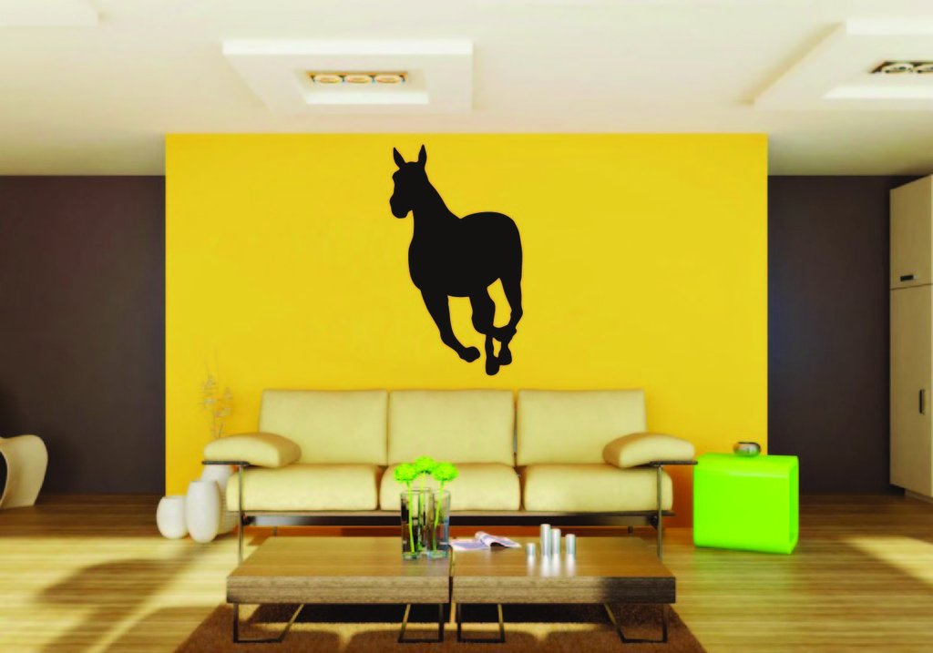Picniva Horse Style 55a Removable Vinyl Wall Decal