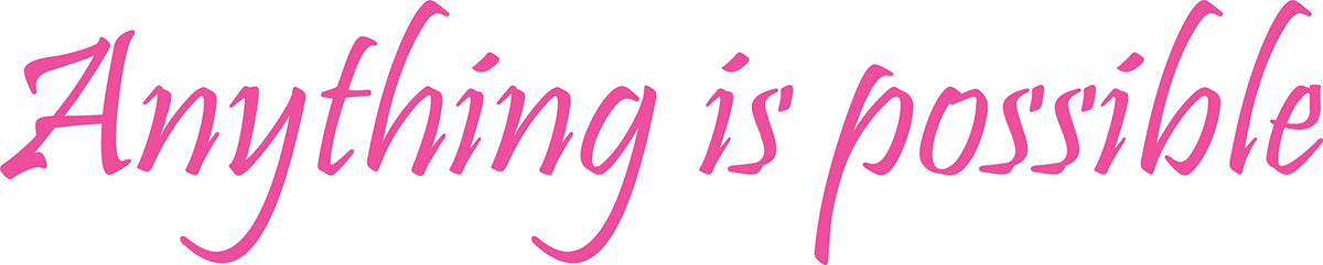 Decaltor Anything Is Possible Decal