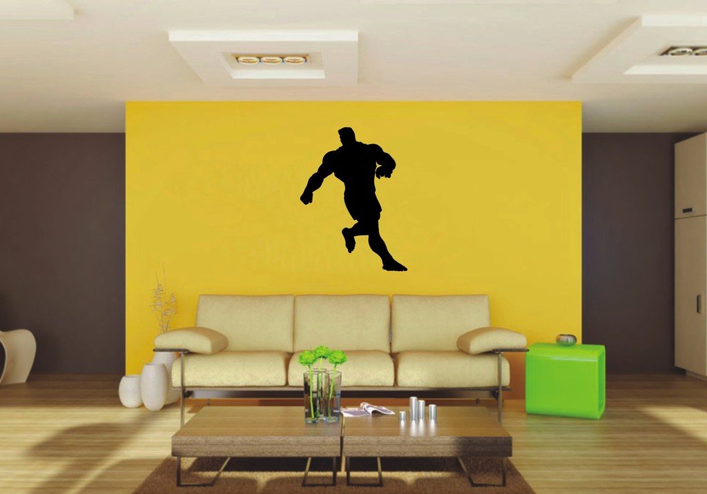 Picniva Muscle Man Style 28 Wall Decal Figure Silhouette Decor