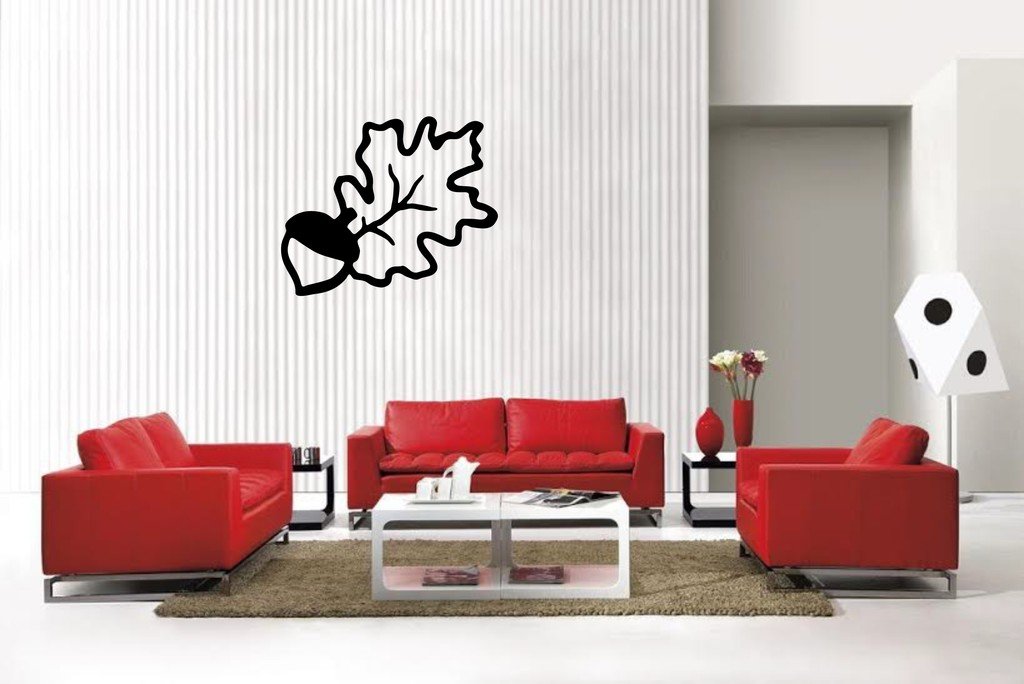 Picniva Acorn Style1 Wall Decal Removable Home Decor