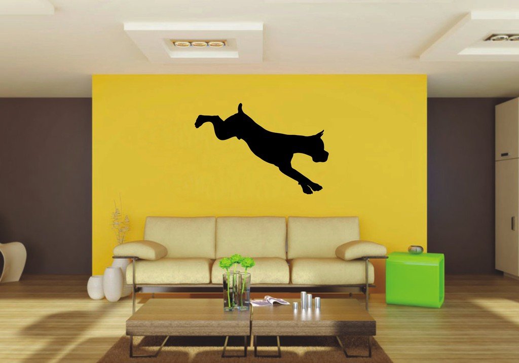 Picniva 22x14.95 Boxer Style 34 Vinyl Wall Decal Dog Breed