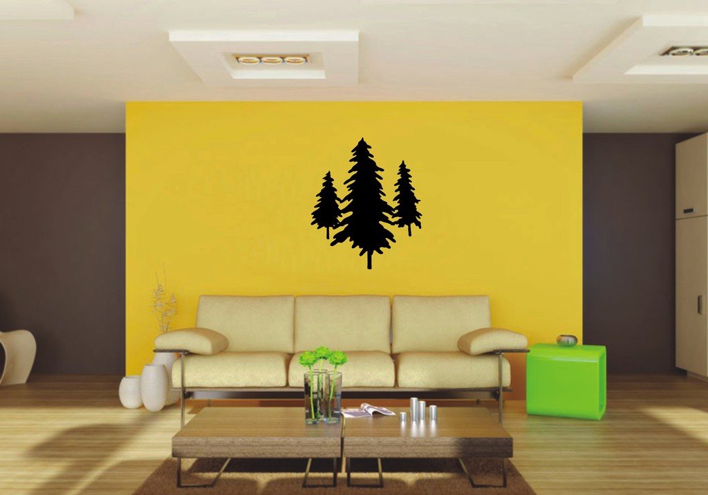 Picniva 22x26.08 Tree Style 11 Vinyl Wall Decal Nature