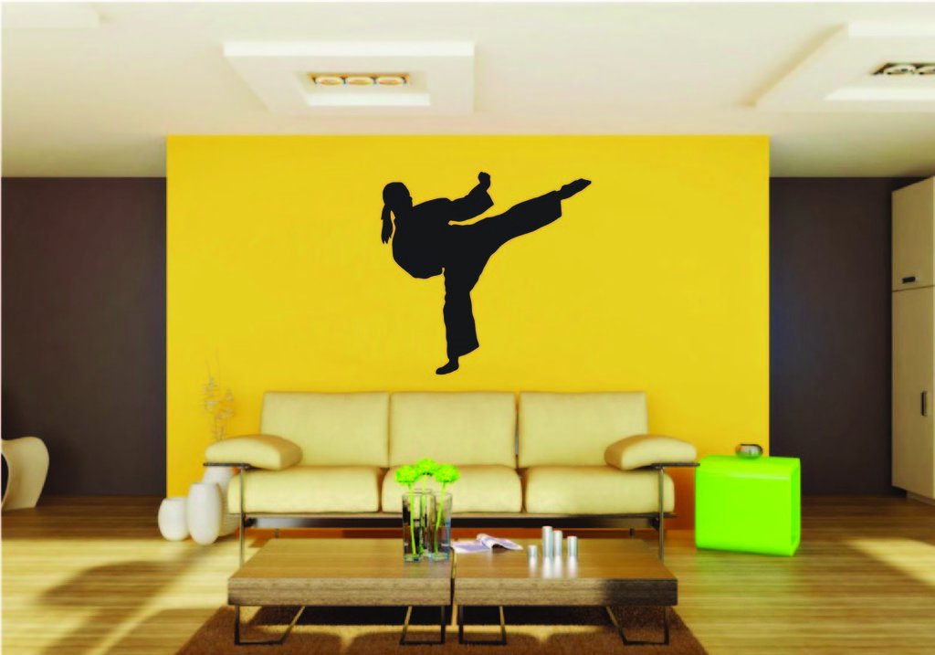 Picniva Fighting Sport Style 228 Removable Vinyl Wall Decal