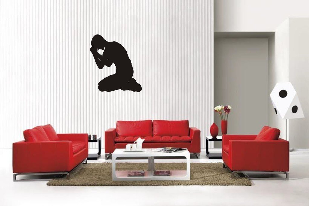 Picniva Man Style5 Wall Decal Removable Home Decor