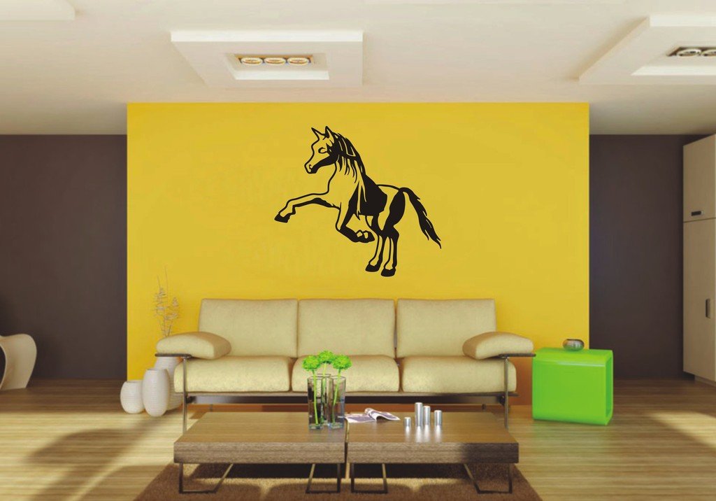 Picniva Pony Style 10 Removable Vinyl Wall Decal Equestrian Kids Decor Art