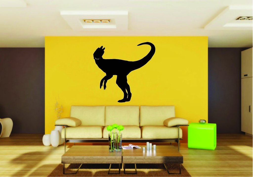 Picniva Dinosaur Sty8a Vinyl Wall Decal, Approx 22 x 21.36 in, Removable