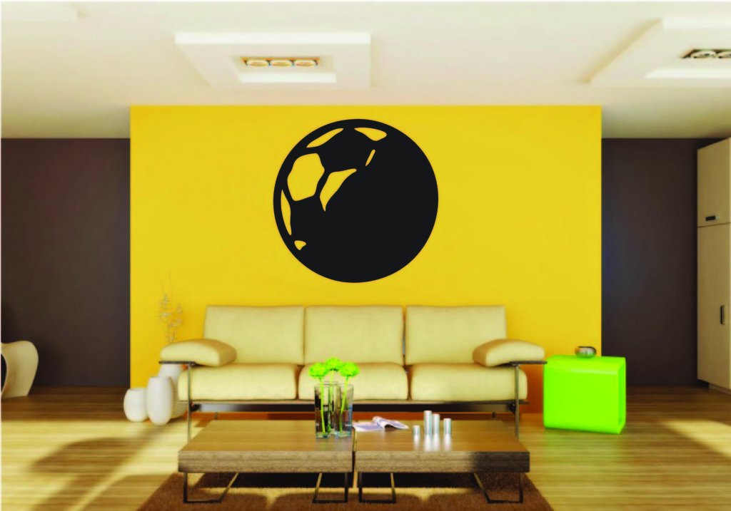 Picniva Soccer Ball Style 7 Removable Vinyl Wall Decal