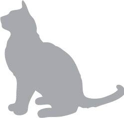 Decaltor Burmese Cat Silhouette Vinyl Decal