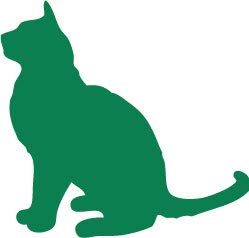 Decaltor Burmese Cat Silhouette Vinyl Decal