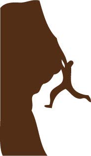 Decaltor Rock Climber - Laptop Stickers - 5" Vinyl Decal -Funny Laptop, Phone, Tablet Vinyl Decal Sticker,Bumper Sticker