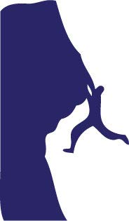 Decaltor Rock Climber - Laptop Stickers - 5" Vinyl Decal -Funny Laptop, Phone, Tablet Vinyl Decal Sticker,Bumper Sticker