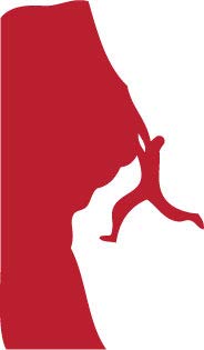 Decaltor Rock Climber - Laptop Stickers - 5" Vinyl Decal -Funny Laptop, Phone, Tablet Vinyl Decal Sticker,Bumper Sticker