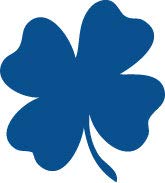 Decaltor 4 Leaf Clover Vinyl Decal, 5 in