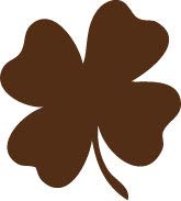 Decaltor 4 Leaf Clover Vinyl Decal, 5 in