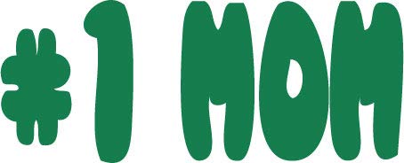 Decaltor Mom Appreciation Vinyl Decal, 5 in, Laptop Sticker