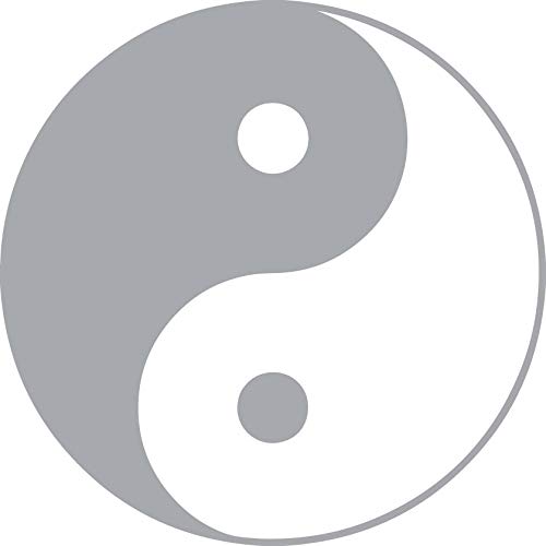 Decaltor Yin & Yang 5 in Vinyl Decal for Laptop Bumper Wall