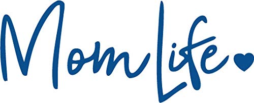 Decaltor Mom Life 5 in Vinyl Decal Laptop Bumper Wall