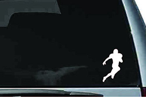 Picniva Football Sty4a Vinyl Car Window Decal, Approx 5 in
