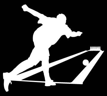 Picniva Bowling Type09 Vinyl Car Window Decal, Approx 5 in